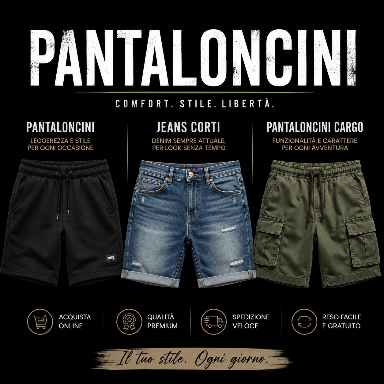Pantaloncini Uomo
