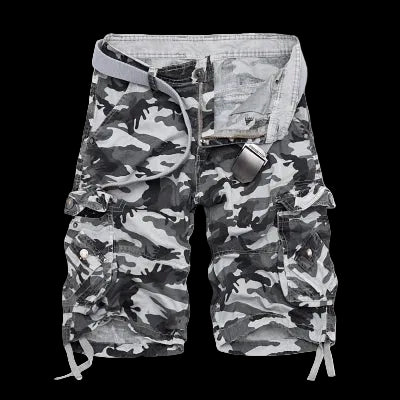 Pantaloncini cargo larghi mimetici da uomo 2025 Estate Militare