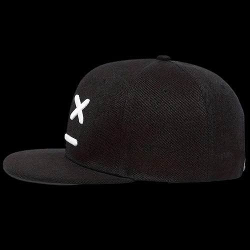 Cappellini da baseball con ricamo di faccina sorridente, ideali per primavera e autunno,