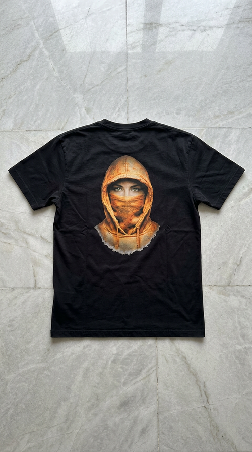Nocturne Lane — T-Shirt Uomo "Nocturne Mask" | Jersey 100% Cotone | Personalizzazione Esclusiva