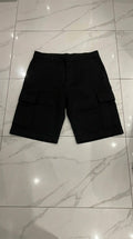 Nocturne Lane — Pantaloncino Cargo Uomo in Cotone | Tasconi Laterali | Vestibilità Over